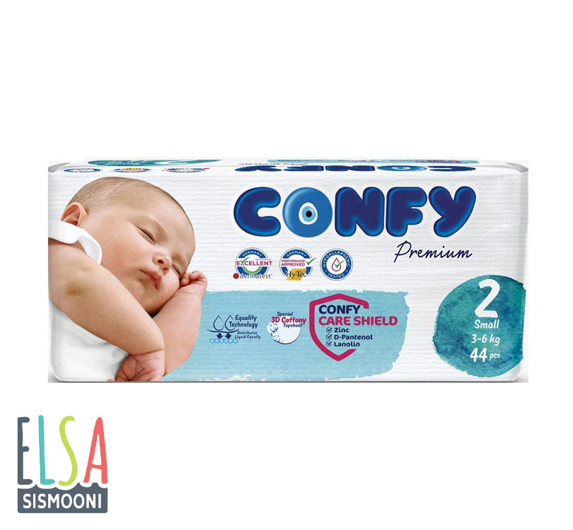 پوشک کودک کانفی سایز دو confy